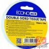 Ragasztószalag Economix Tissue 18mmx10m kétoldalu szövetes