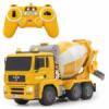 MAN betonkeverő távirányítós teherautó sárga 1 20 - Jamara