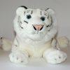 Plüss fekv fehér tigris 58 cm (SW 3673)