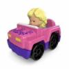 Fisher-Price Little People rózsaszín autópajtás kisautó - Mattel