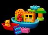 10567 - LEGO DUPLO Építőjáték és hajó kicsiknek