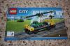 LEGO City 60098 helikopteres vagon Új vonat vasút