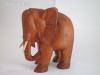 Nagyon szép, tikfából faragott elefánt szobor