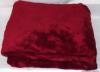 Polár ágytakaró, mikroszálas plüss pléd, 230x200 cm Piros