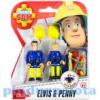 Sam a tűzoltó játékok Elvis és Penny figura szett Simba