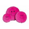 Smiley - Plüss párna (pink)