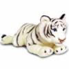 Plüss Tigris fehér színű 100 cm-es
