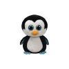 TY Inc. Waddles pingvin plüssfigura - 15 cm, fekete