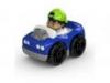 Fisher-Price: Little People kék autópajtás kisautó - Mattel