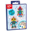 Mini Kit figura kifestő - robot Apli Kid...