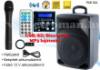 Hordozható Karaoke szett USB SD Bluetooth MP3 ...