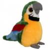 23 cm-es plüss zöld Papagáj