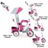 Little Tikes Tricikli LITTLE TIKES Perfect Fit 4 az 1-ben rózsaszín 639654