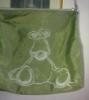 Zöld macis táska,állítható pánttal