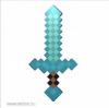 Kék gyémánt Minecraft kard, készleten van