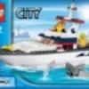LEGO vásár 1 Ft-ról : LEGO city 4642 Halászhajó eredeti dobozzal, leírással