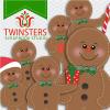Gingerbread Man - karácsonyi mézeskalács figurák - clipartok