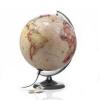 Világító földgömb antik színű 30 cm, Nov...