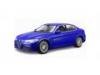Bburago: Alfa Romeo Giulia kék fém autómodell 1 24