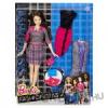 Barbie Fashionista babák ruhákkal és kiegészítőkkel - Ázsiai Barbie
