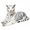 Óriás plüss tigris - fehér