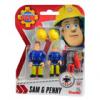 Sam a tűzoltó figurák: Sam és Penny
