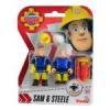 Simba Sam a tűzoltó figurák: Sam és Steele