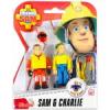 Simba Sam a tűzoltó figurák: Sam és Charlie