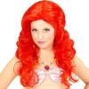 Ariel a kishableány paróka - vörös színű
