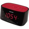 Sencor SRC 180 RD FM rádiós fekete-piros ébresztő óra