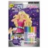 Crayola Color Alive Barbie szupersztár interaktív kifestő